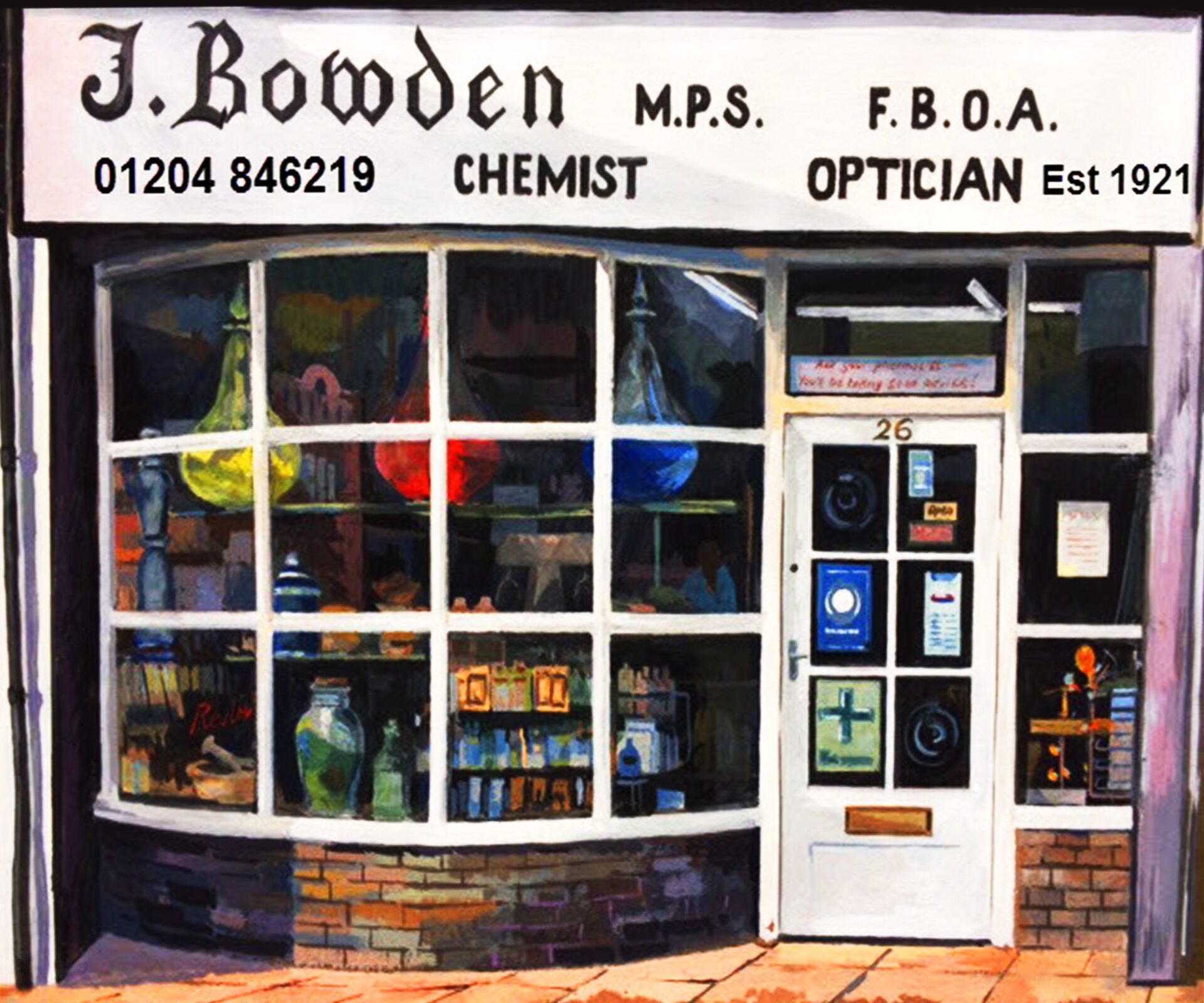 Prescription glasses online from Bowden Optician