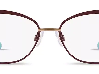 Cocoa Mint Glasses CM 9969 Burgundy Rose Gold
