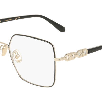 Ferragamo Glasses SF 2241 Gold Black