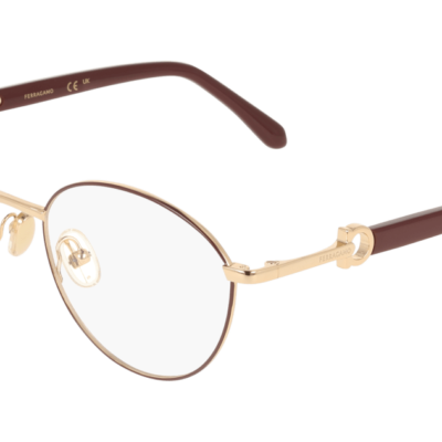 Ferragamo Glasses SF 2243 Rose Gold