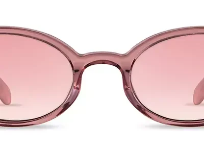 Arhlo Glasses Worthy Pink Crystal